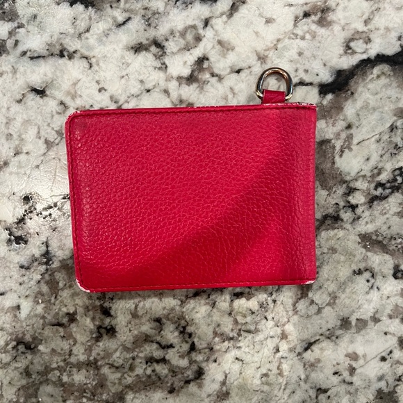 Dark Pink See By Chloe Key Wallet - Picture 3 of 4